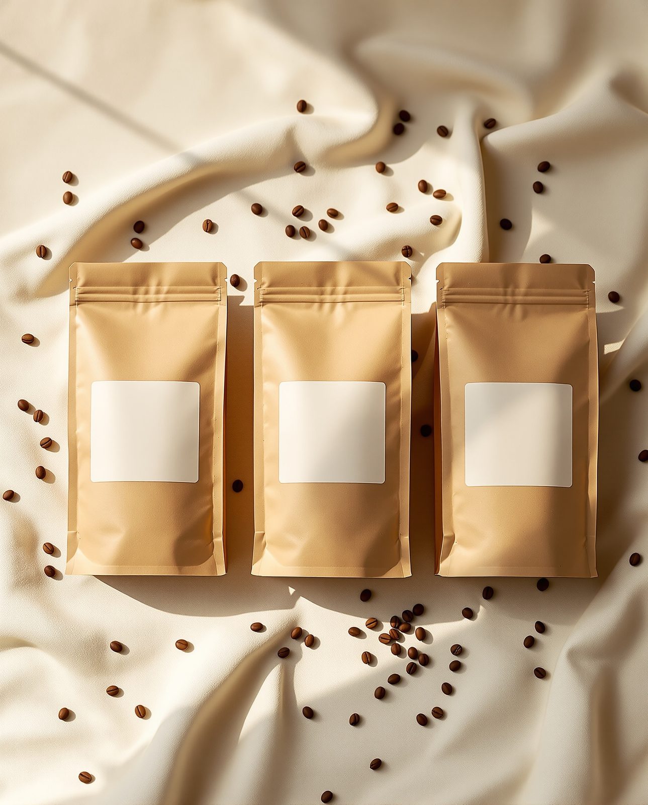 Freshly roasted single-origin beans